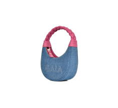 Braided Micro Denim - Pink