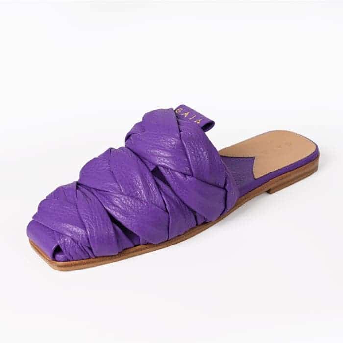 Shoes Braided Mules - Illusion purple