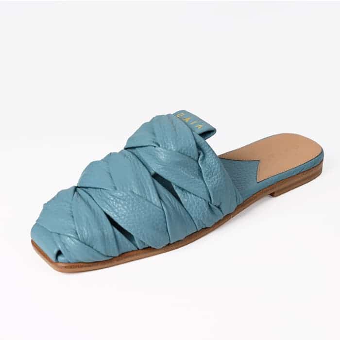 Shoes Braided Mules - Oxygen Blue