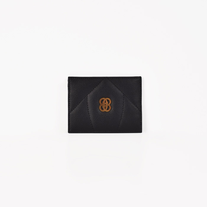 The 8 Collection Cardholder - Black & Gold