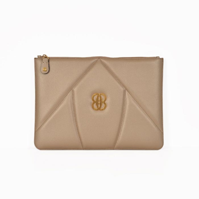 The 8 Collection Envelope Clutch - Gold