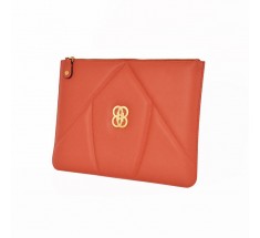 The 8 Collection Envelope Clutch - Orange