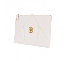 The 8 Collection Envelope Clutch - White