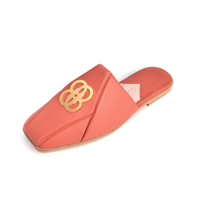 The 8 Collection Mules - Orange