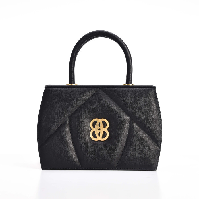 The 8 Collection Midi - Black & Gold
