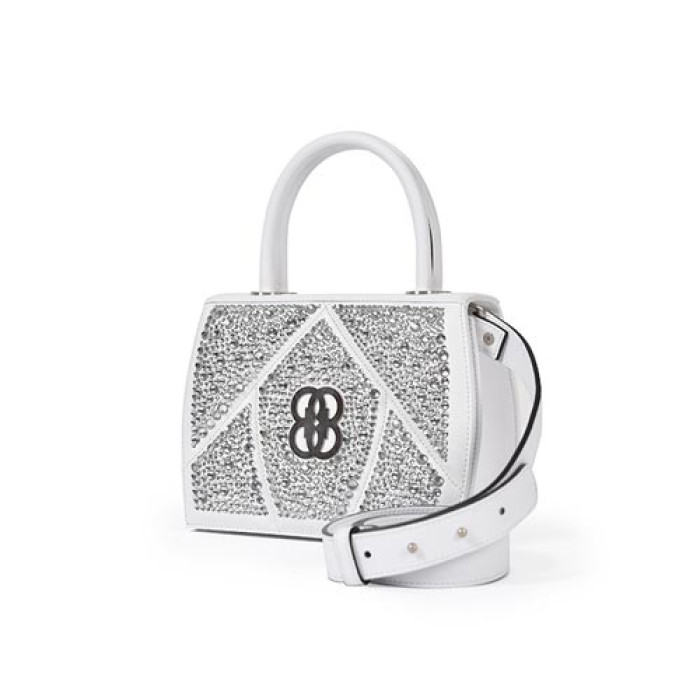 The 8 Collection Bling Mini - White