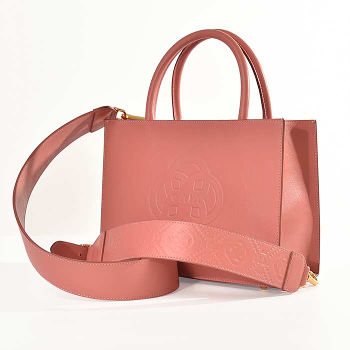 Troy Medium Bags -  Coquile NUDE