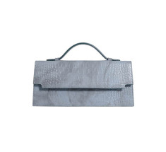 The Venetian Rectangle - Brushed design in pastel blue