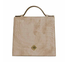 The Venetian Square - Brushed design in light brown