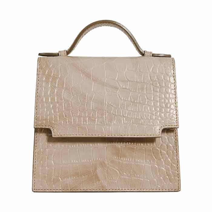 The Venetian Square - Brushed design in light brown