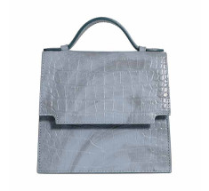 The Venetian Square - Brushed design in pastel blue